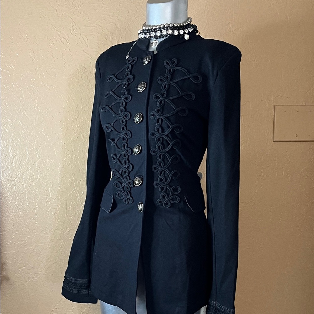 Black Military Style Jacket